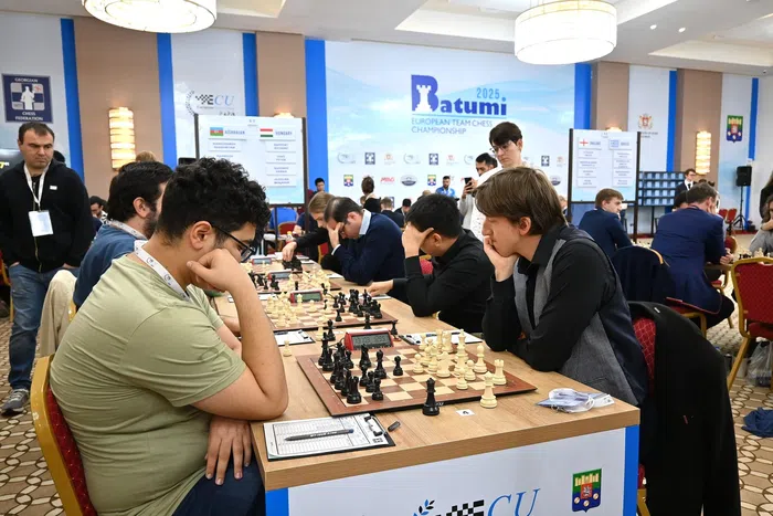 A férfiak a 11. helyen zártak (Fotó: chess.hu)