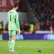 Thibaut Courtis a mérkőzést megakasztó patkánnyal