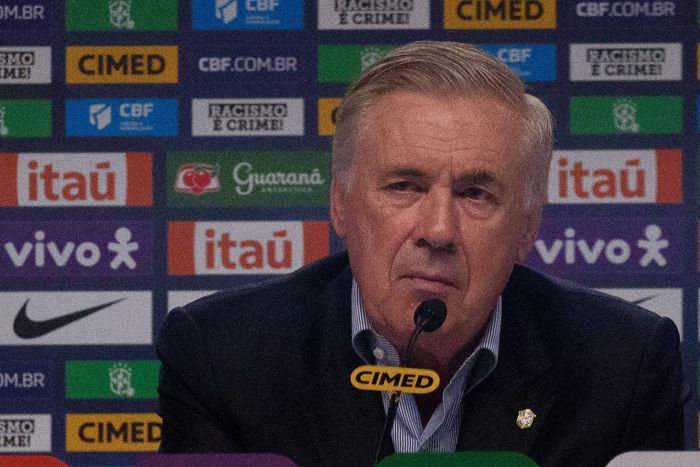 Carlo Ancelotti, a brazil válogatott edzője