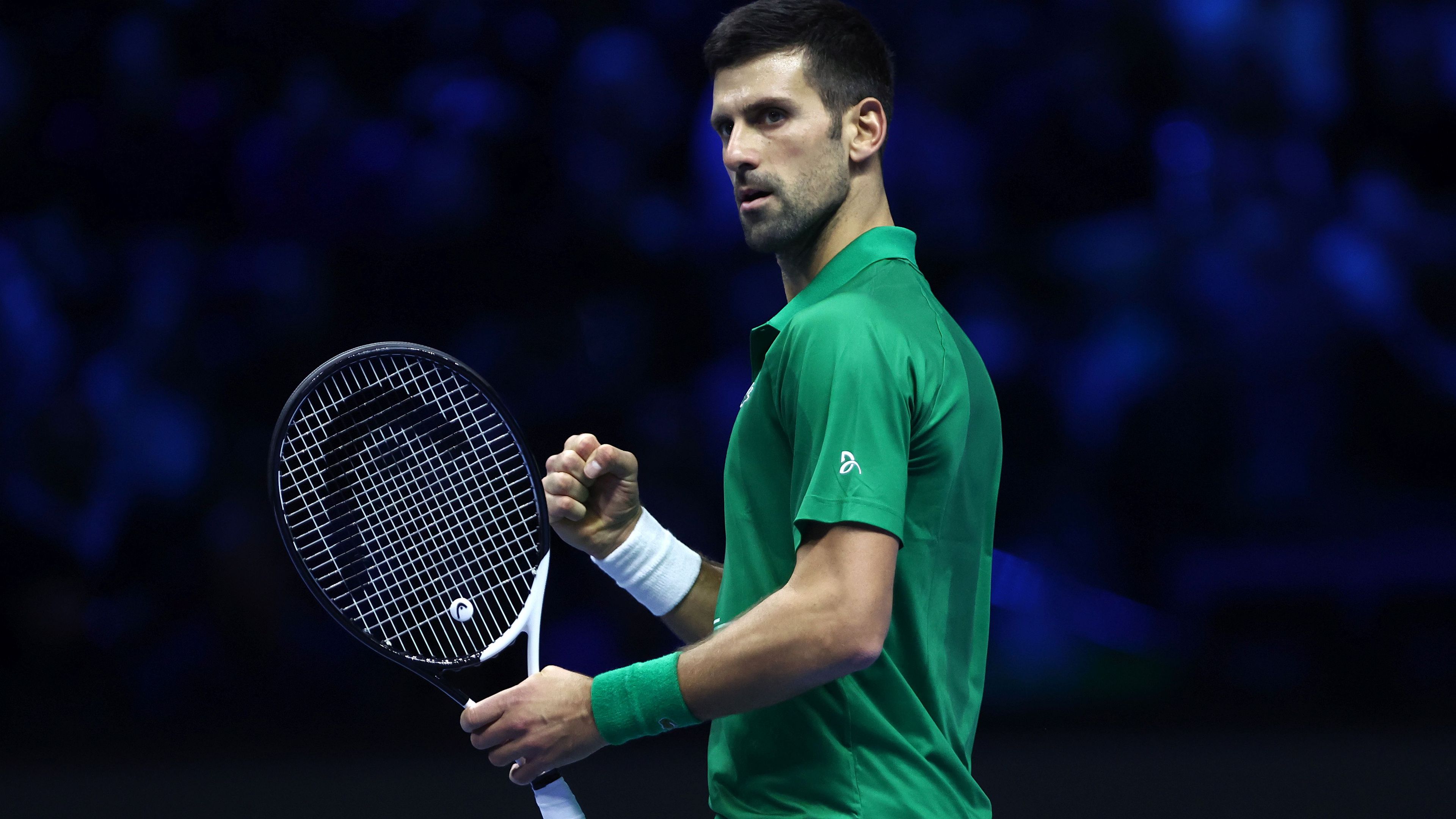 Novak Djokovics kétszettes győzelemmel kezdett (fotó: Getty Images)