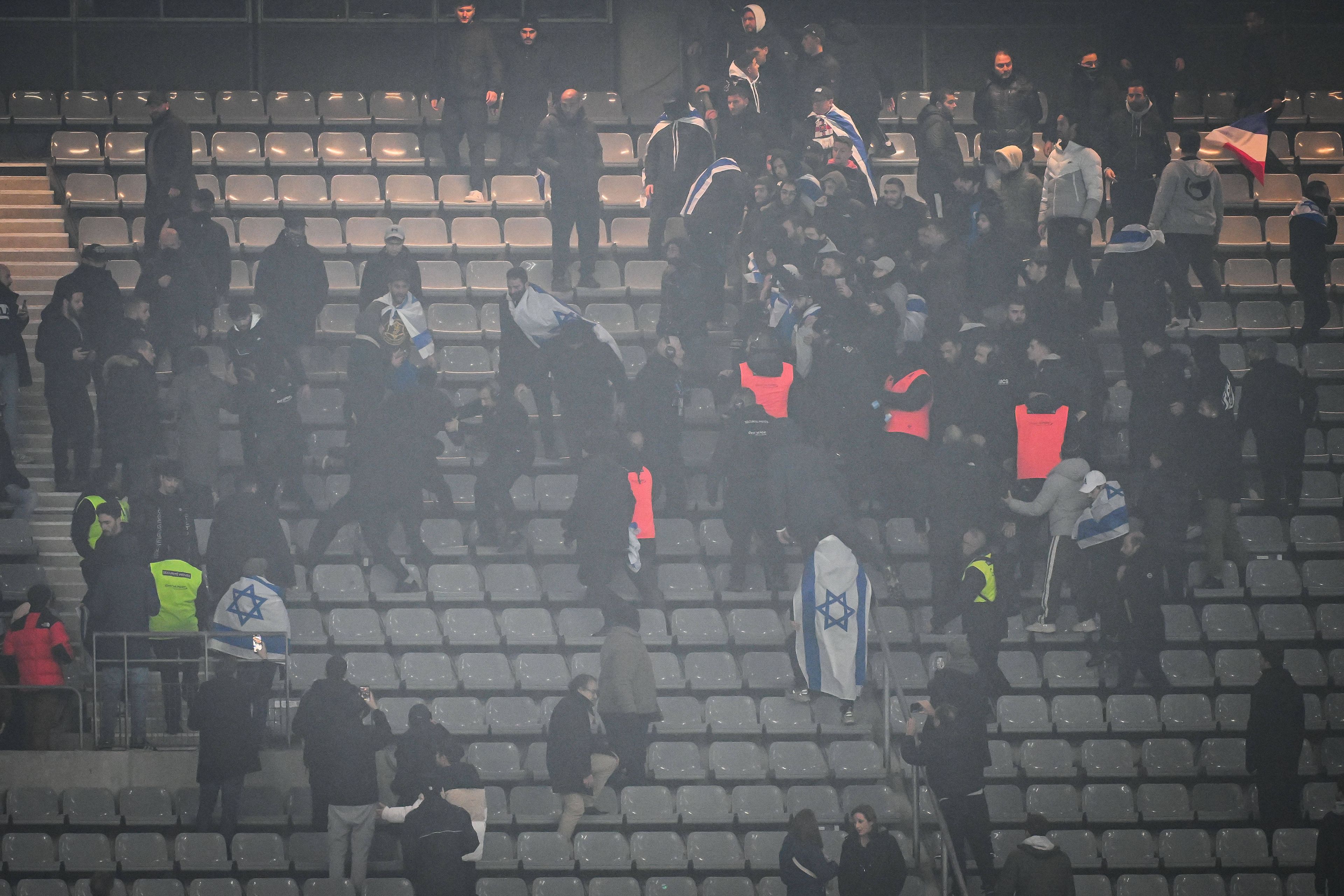 Botrány a Nemzetek Ligájában: összeverekedtek az izraeli és a francia szurkolók a Stade France-ban