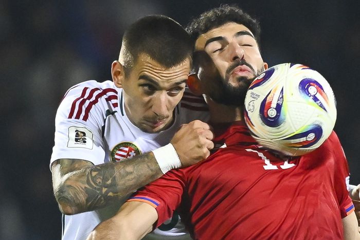 Lukács szerint nagyon nehéz mérkőzés volt az örmények elleni (Fotó: MTI/Czeglédi Zsolt)