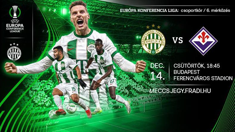 Európai kupatavaszért játszanak a zöld-fehérek (Fotó: Ferencvárosi Torna Club)