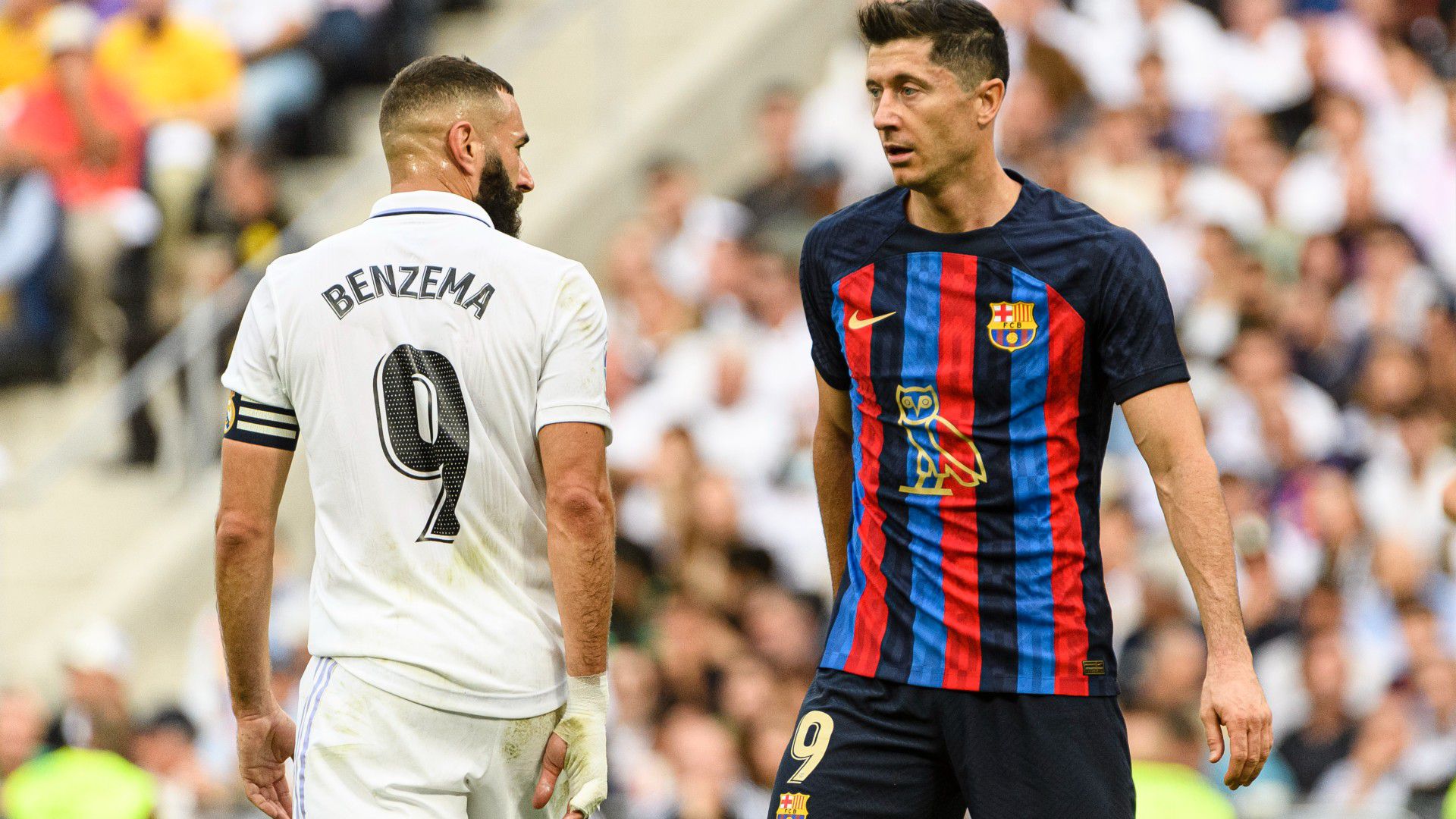 Karim Benzema és Robert Lewandowski is a kezdőben kapott helyet a Spanyol Szuperkupa-döntőben.