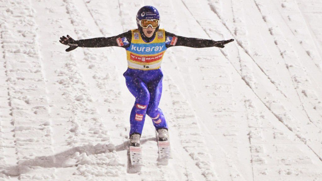 Eva Pinkelnig Japánban is a legjobb volt, igaz szoros versenyen győzött. (Fotó: Getty Images)