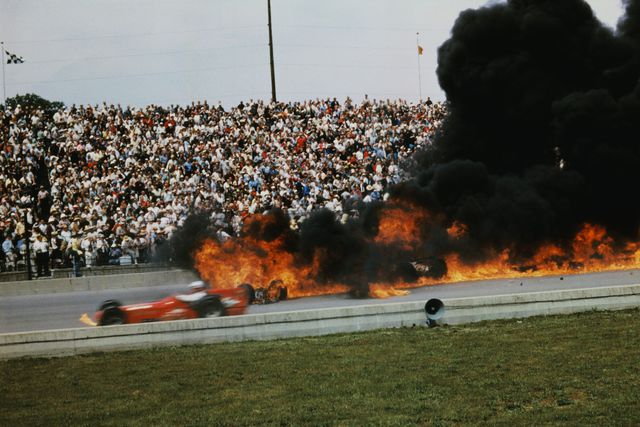 Az 1964-es Indy 500 második körének végén kettős tragédia történt (Fotó: Getty Images)