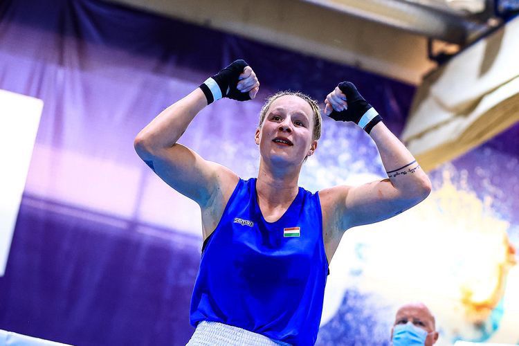 Holland ellenfelét győzte le Hámori (Kép: boxing.hu)