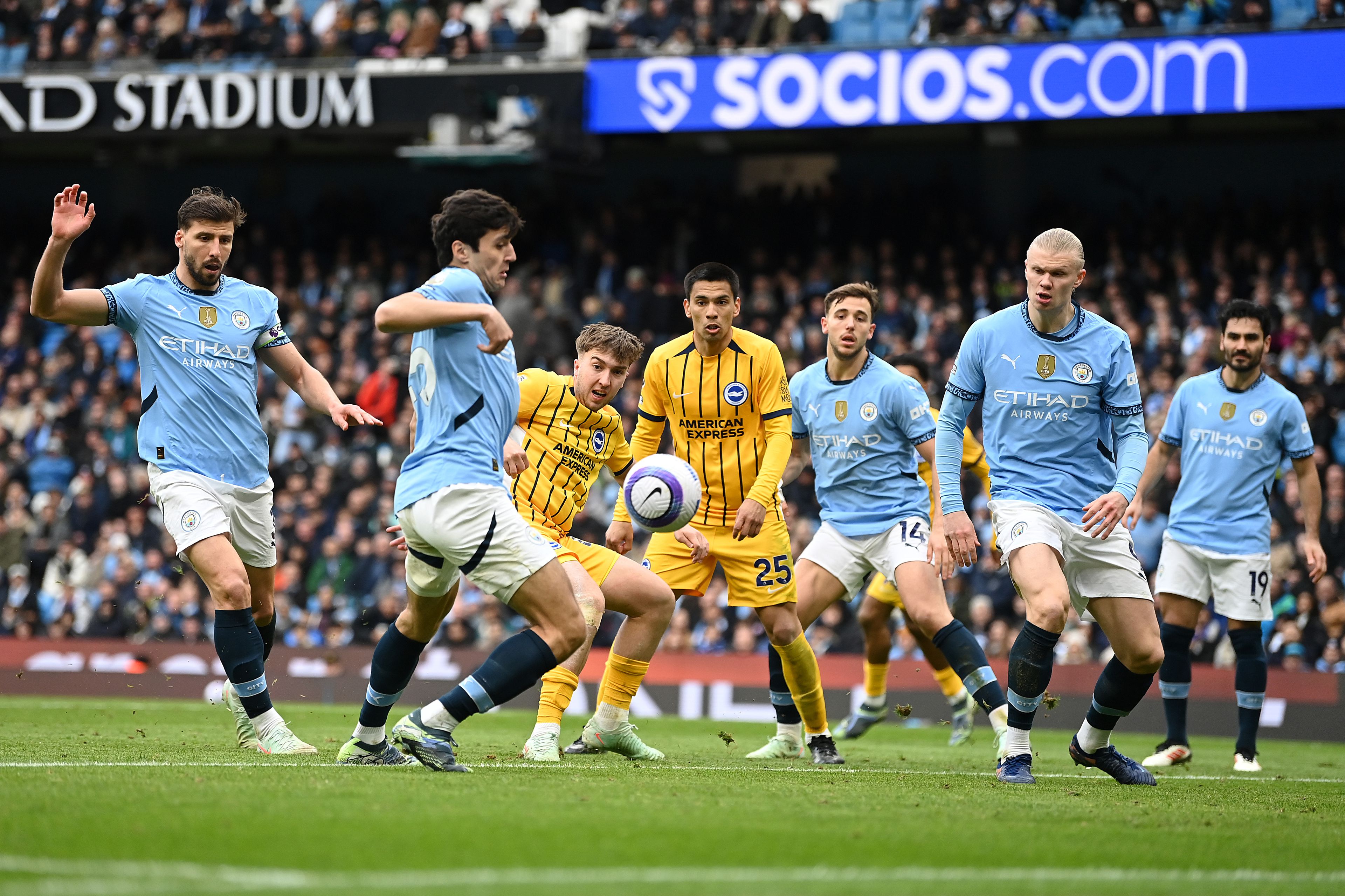 Öngól után ikszelt a Man. City a Brightonnal; hatgólos meccsen győzött a Nottingham