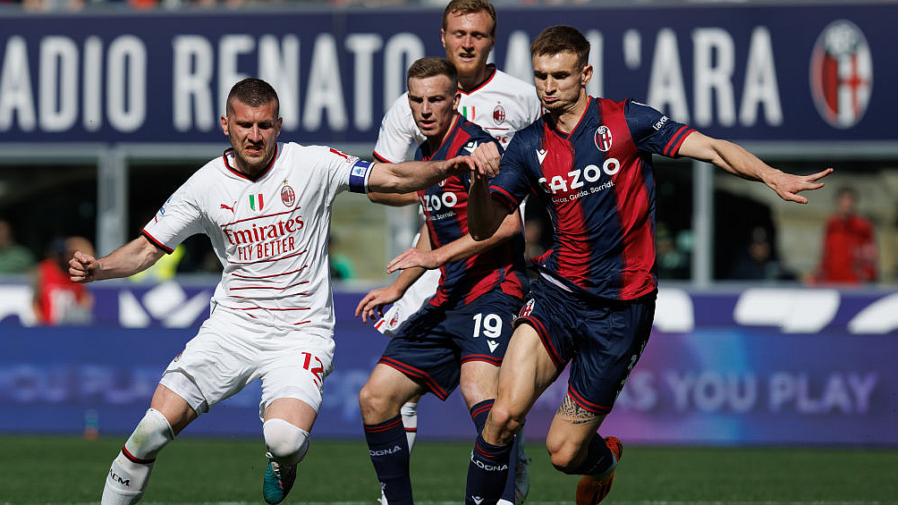 Nem bírt egymással a Bologna és Milan (fotó: Getty Images)