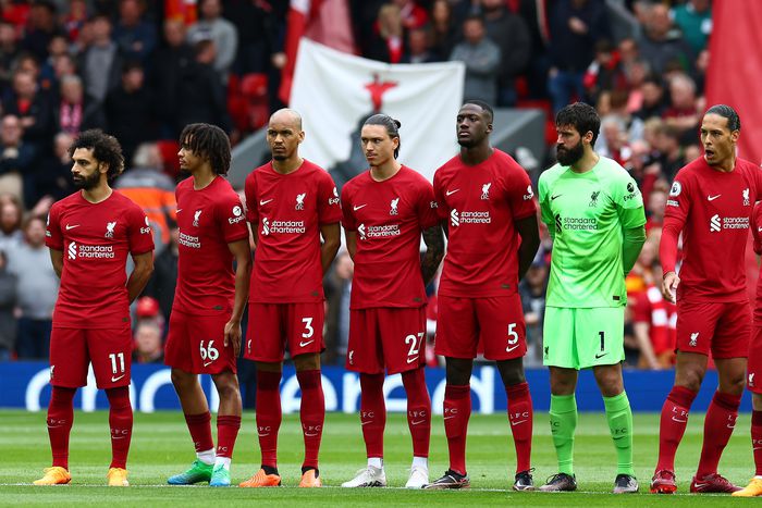 Pályán a Liverpool