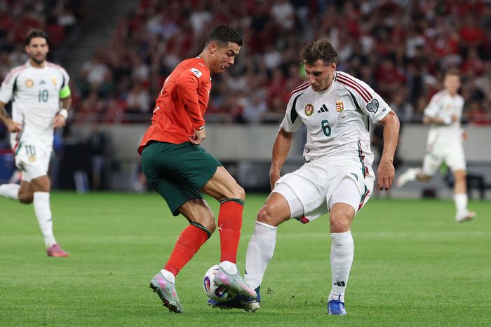 A 62-szeres magyar válogatott hátvéd nem először csapott össze a portugál csillaggal