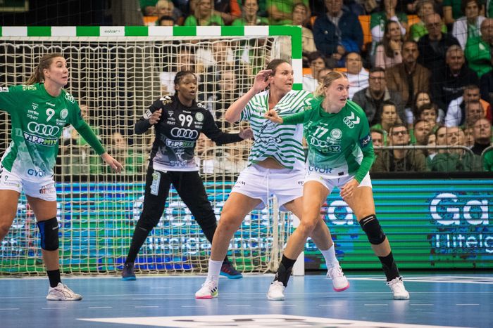 Az MKSZ hétfőn fegyelmi eljárást indított a szombati Győr-Ferencváros bajnoki rangadón történtek miatt (Fotó: Facebook/Győri Audi ETO KC)