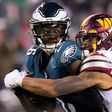 Otthon szakadt meg a Philadelphia Eagles győzelmi sorozata az NFL-ben – videó