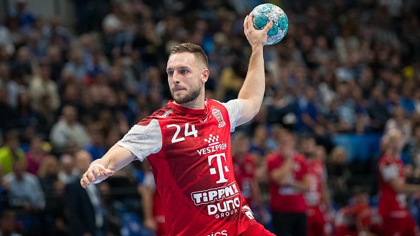 Gasper Marguc is hozzátette a magáét a Veszprém sikeréhez (fotó: handballveszprem.hu/Peka Roland)
