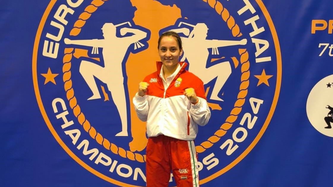 Székely Anna ezüstérmes a muay thai Eb-n