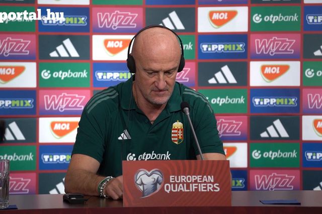 Marco Rossi sajtótájékoztatója az írek elleni vb-selejtező előtt