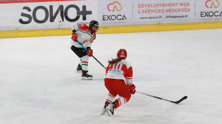 Dániától kapott ki a magyar női jégkorong-válogatott a franciaországi nemzetközi tornán