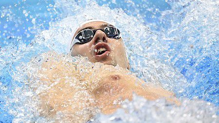Jászó Ádám olimpiai szintet úszott (Fotó: MTI/Kovács Tamás)