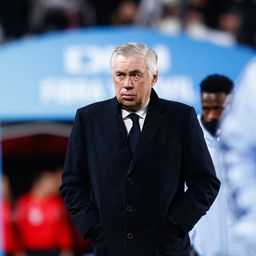 Carlo Ancelotti dühös volt a Real meccse után (Fotó: Imago)