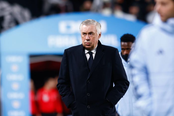 Carlo Ancelotti dühös volt a Real meccse után (Fotó: Imago)