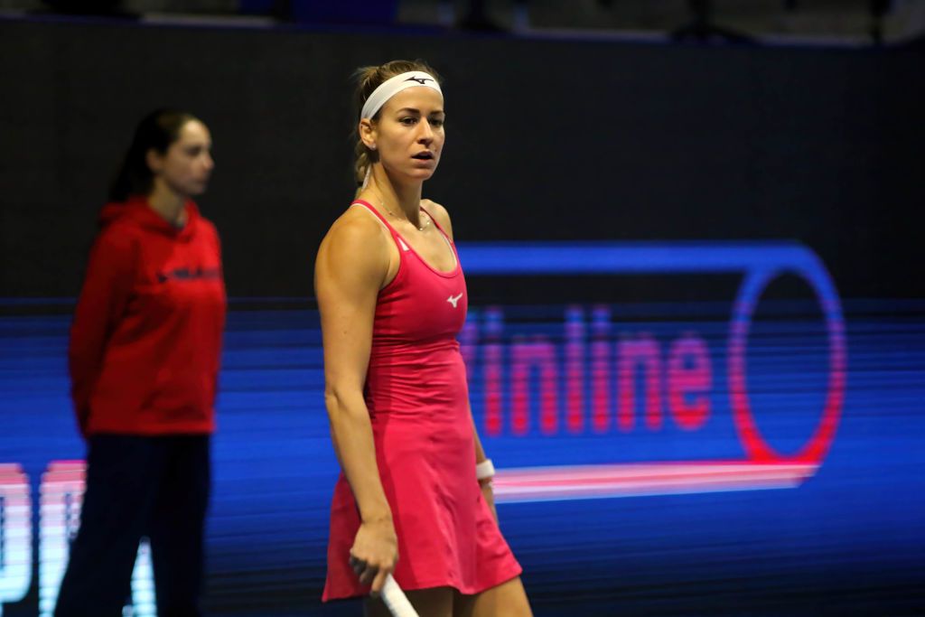Bondár Anna karrierje első Grand Slam-győzelmének örül (Fotó: Getty Images)