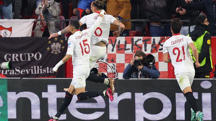 Magabiztos hazai győzelmet ünnepelhetett a Sevilla (Fotó: Getty Images)