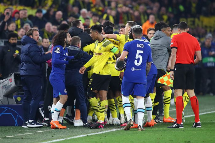 Nem volt feszültségektől mentes a mérkőzés (Fotó: Getty Images)