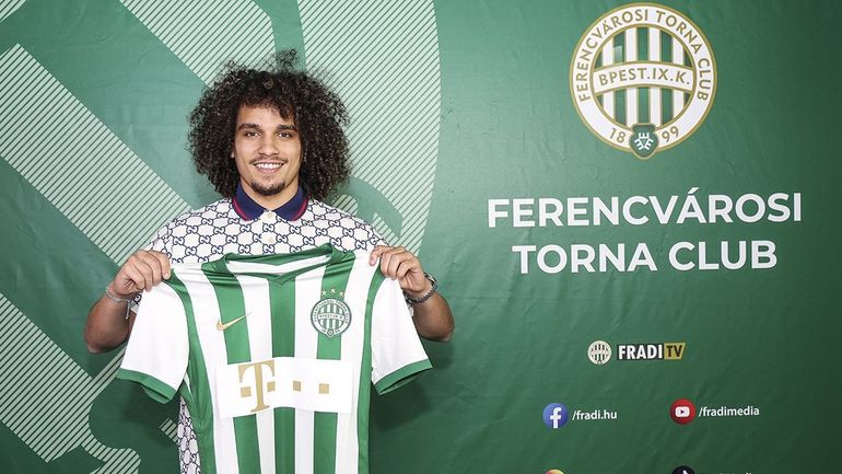 Mehdi Boudjemaa is a Ferencvárosnál folytatja (Fotó: fradi.hu)