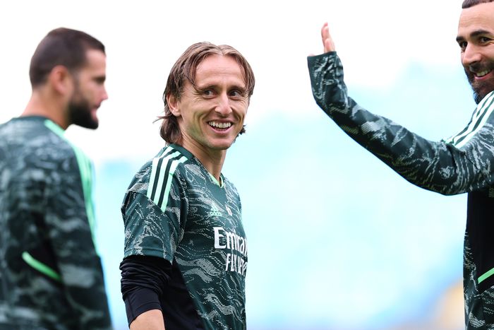 Luka Modric alig várja a kezdőrúgást