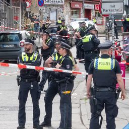 Videó: így lőtték le a csákánnyal fenyegetőző férfit a rendőrök