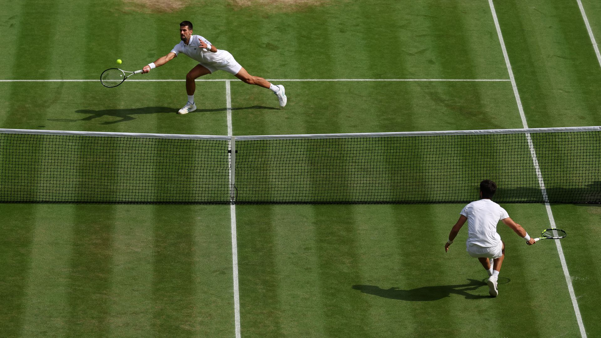 Óriási küzdelmet hozott a két kiváló teniszező döntője (Fotó: Getty Images)