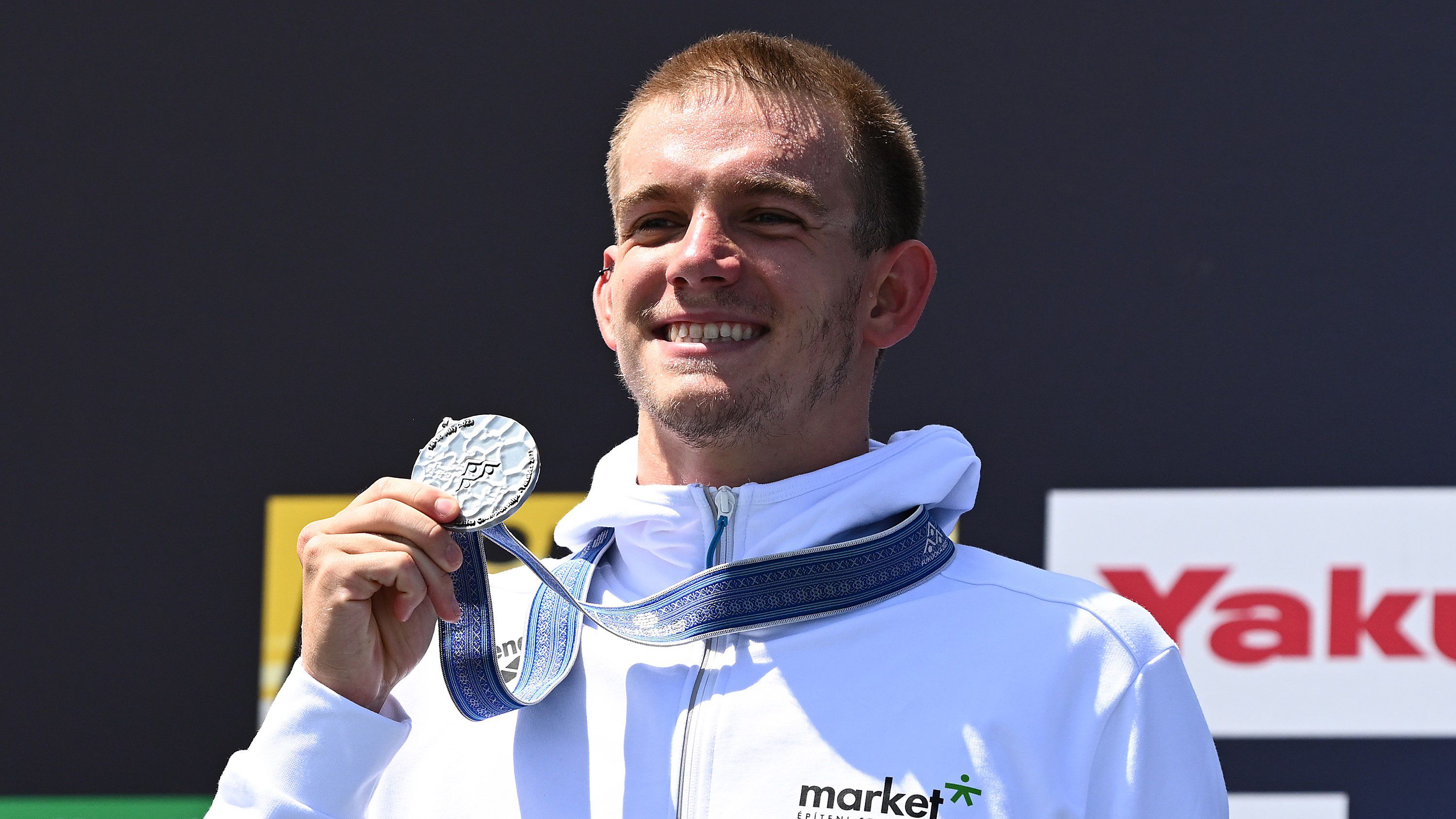 A férfi 10 kilométeres nyílt vízi úszás új világbajnoki ezüstérmese!