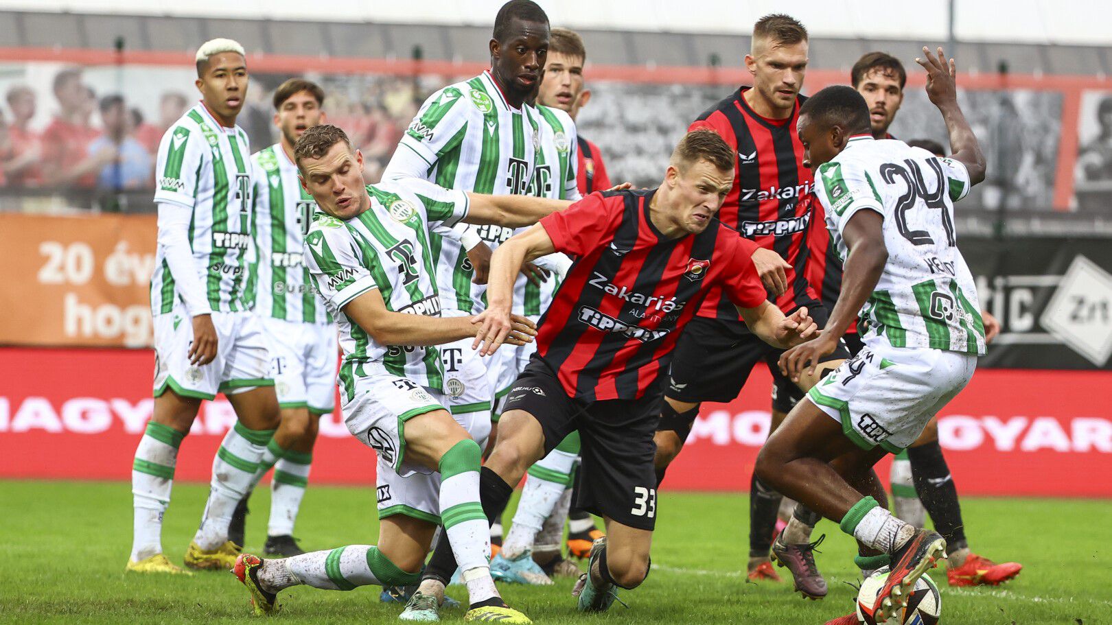 A Ferencváros az NB II-es Budafok után a harmadosztályú Tiszafüreddel találkozik a Magyar Kupában (Fotó: mlsz.hu)