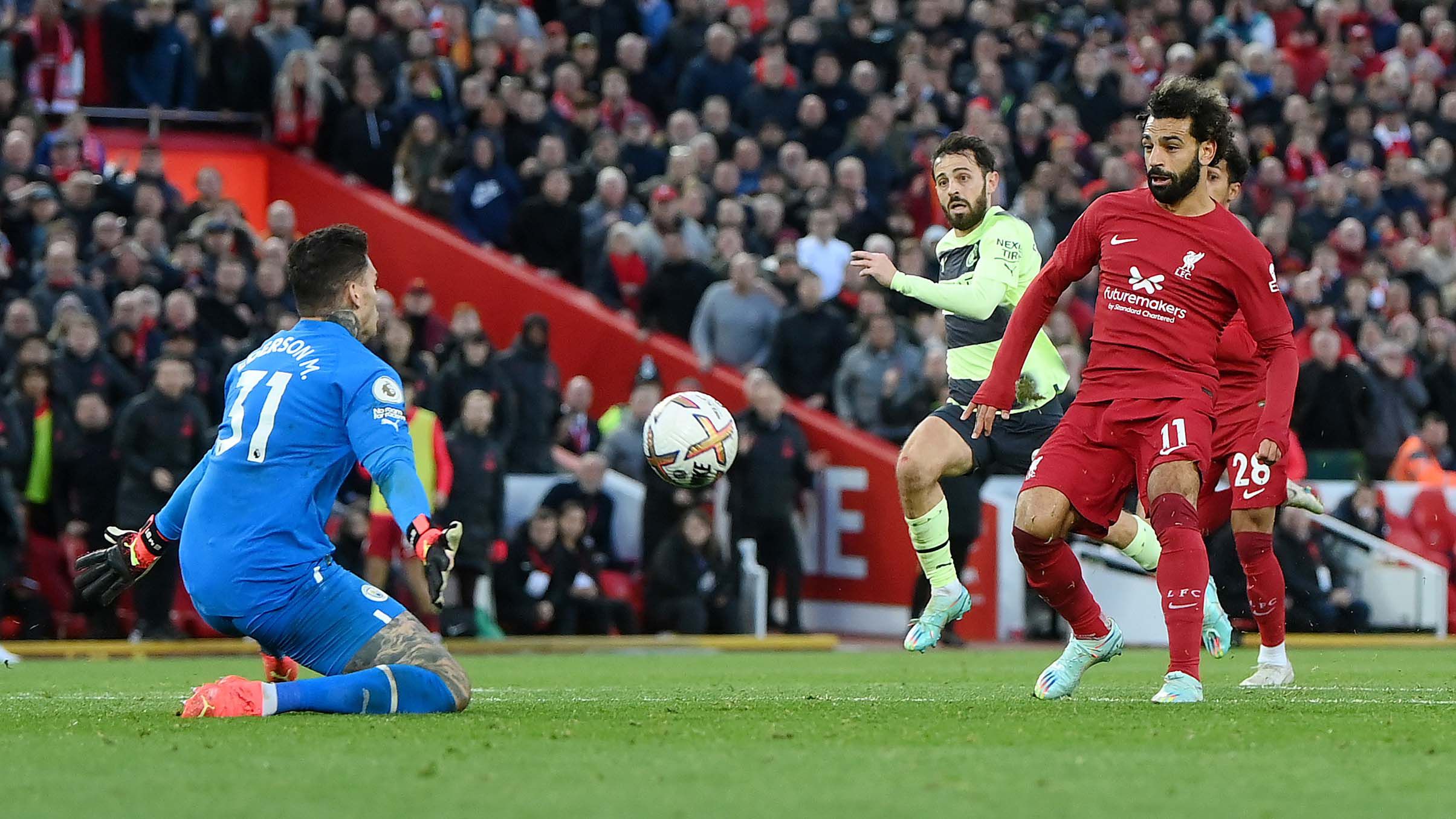 Mohamed Szalah hosszú idő után szerzett újra gólt (Fotó: Gettyimages)