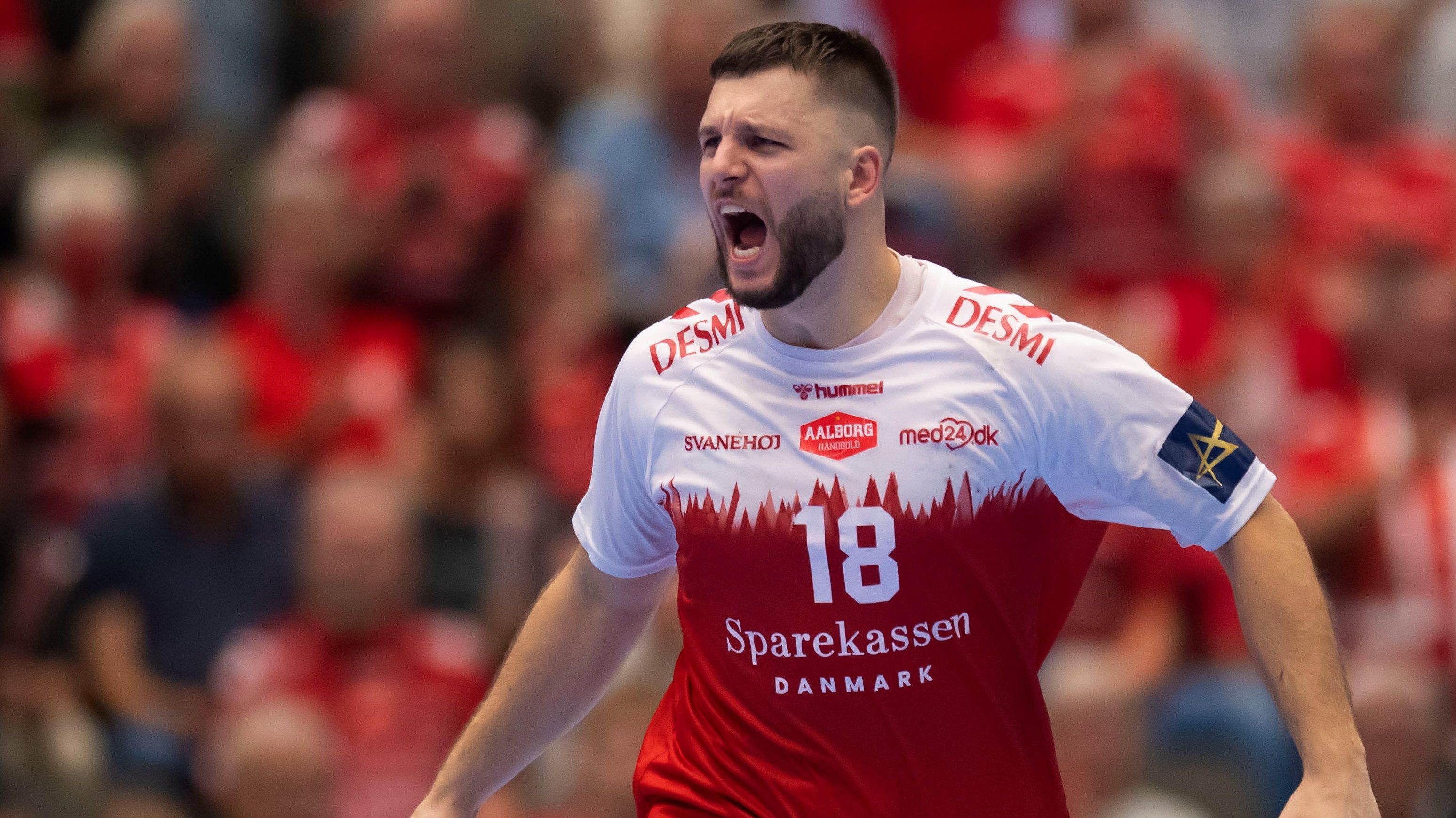 Az Aalborg nagy falatnak bizonyult a Szegednek (Fotó: EHF Champions League/X)