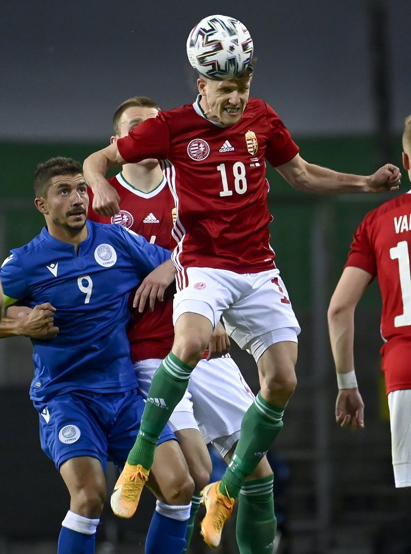 Sigér Dávid legutóbb a 2021-es Eb-n szerepelt a magyar válogatottban (Fotó: MTI/Kovács Tamás)