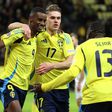 A svédek a feljutást is ünnepelhetik (Fotó: Getty Images)