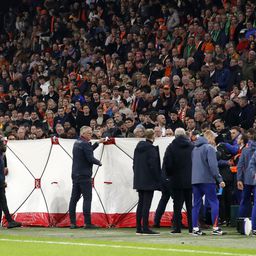 Szalai Ádám rosszul lett a holland–magyaron, állapotát már stabilizálták