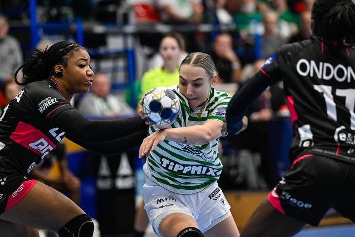 Simon Petra hét góllal járult hozzá a Ferencváros győzelméhez (Fotó: MTI)