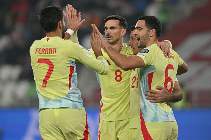 A spanyolok Georgia ellen is nagyszerűen teljesítettek (Fotó: Getty Images)