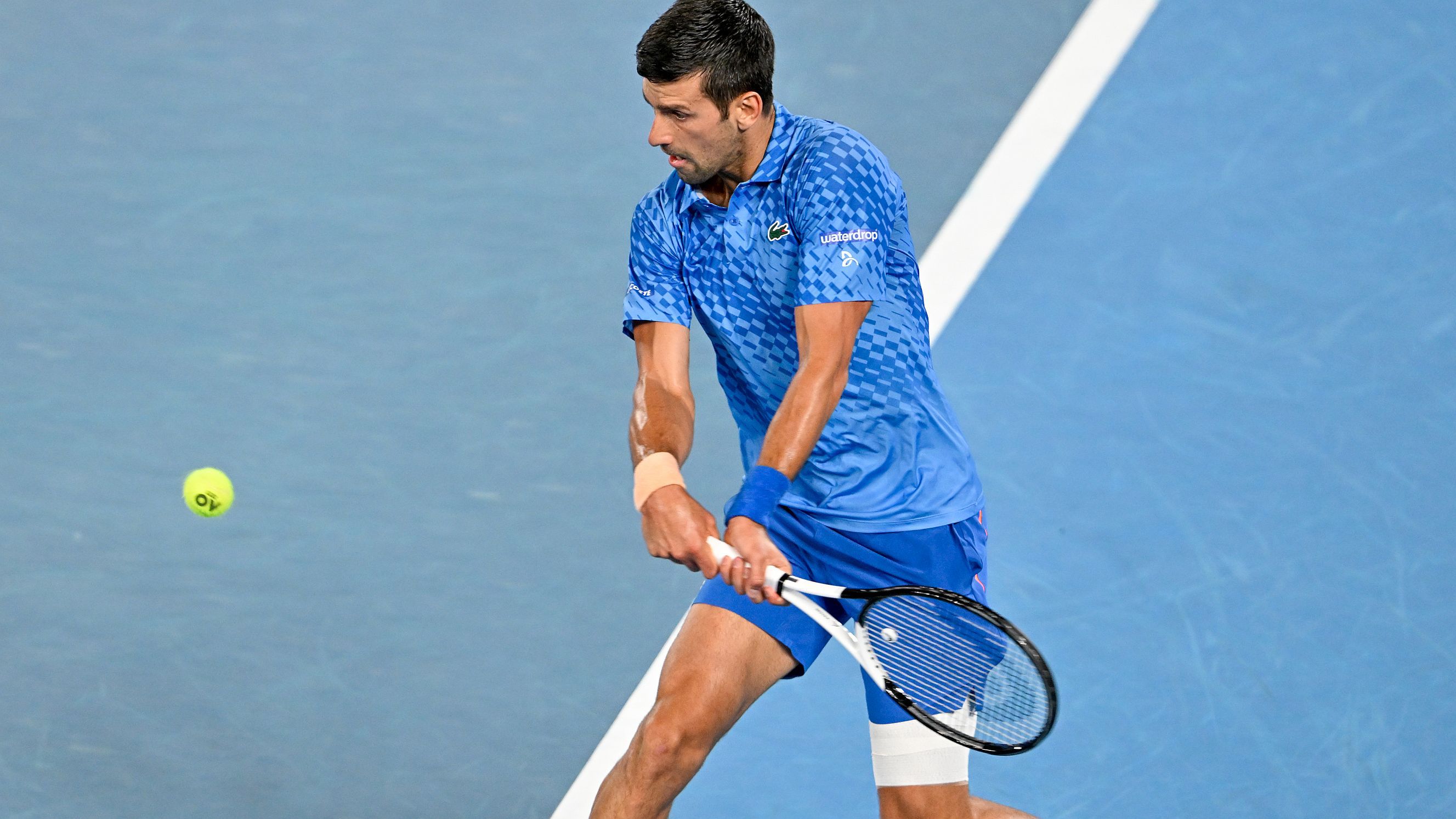 Novak Djokovics három szettben nyert