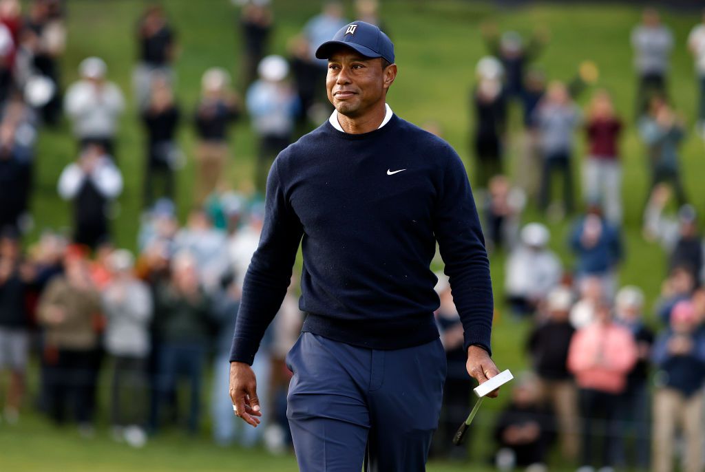 Tiger Woods majdnem végzetes balesete óta először vett részt nagyobb golftornán (Fotó: Getty Images)