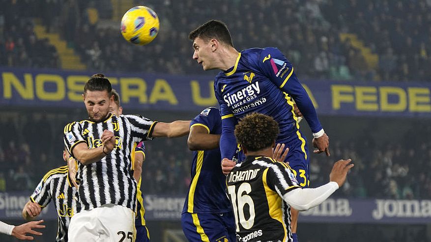 A Juventus kétszer egyenlített Veronában, de már négy meccse nyeretlen
