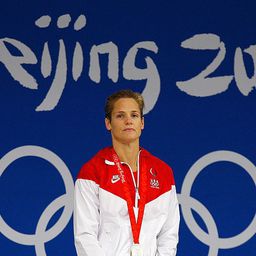41 évesen az olimpiai dobogó második fokára állhatott fel a pekingi olimpián (Fotó: Getty Images)