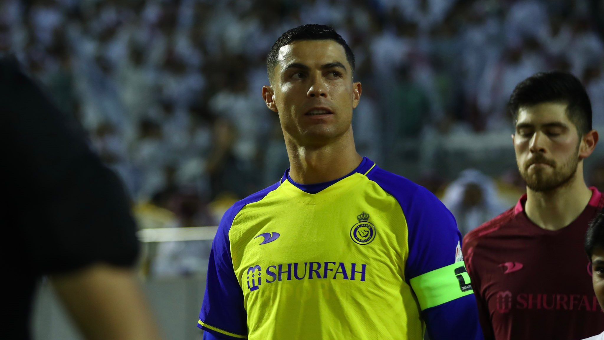 Ronaldo a 13. bajnoki gólját szerezte az al-Nasszr színeiben (Fotó: Twitter/al-Nasszr)