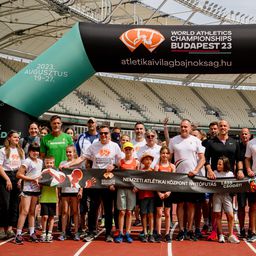 Családi sportnappal nyílt meg a Nemzeti Atlétikai Központ