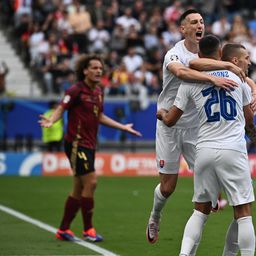 Ez nem a belgák napja volt: Lukakutól két gólt is elvettek, bravúros szlovák győzelem
