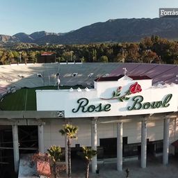 A Monterrey-Inter mérkőzés helyszíne, a Rose Bowl Stadion