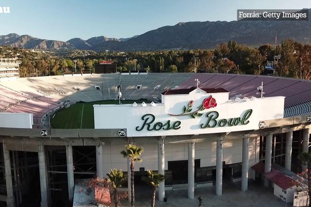 A Monterrey-Inter mérkőzés helyszíne, a Rose Bowl Stadion