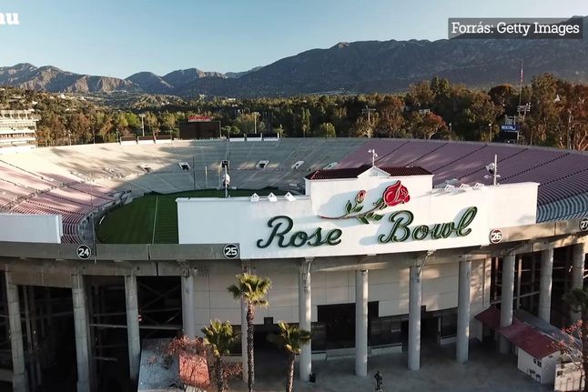 A Monterrey-Inter mérkőzés helyszíne, a Rose Bowl Stadion